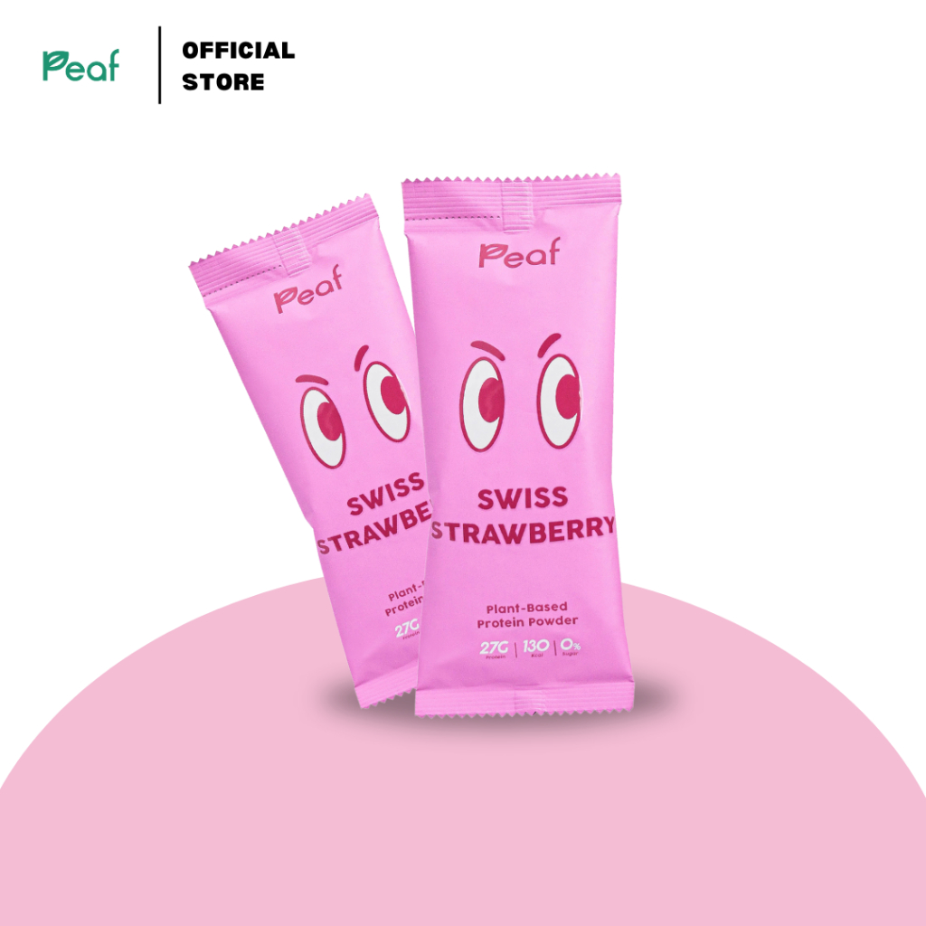 Set แบบซอง Peaf Plant based protein powder sachet : โปรตีนพืชจากแบรนด์ ...