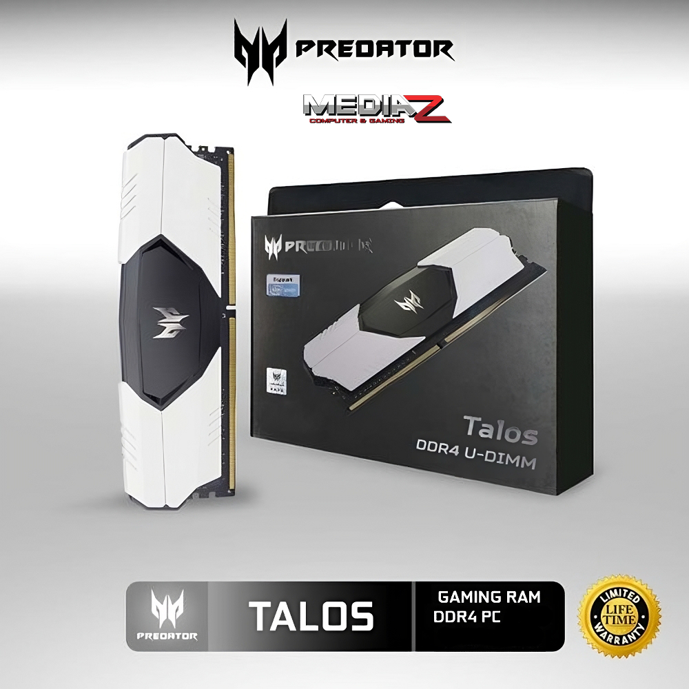 ส่งด่วน+โค้ดลด แรม DDR4 3600 MHz ชิพแรง Acer PREDATOR TALOS 16GB