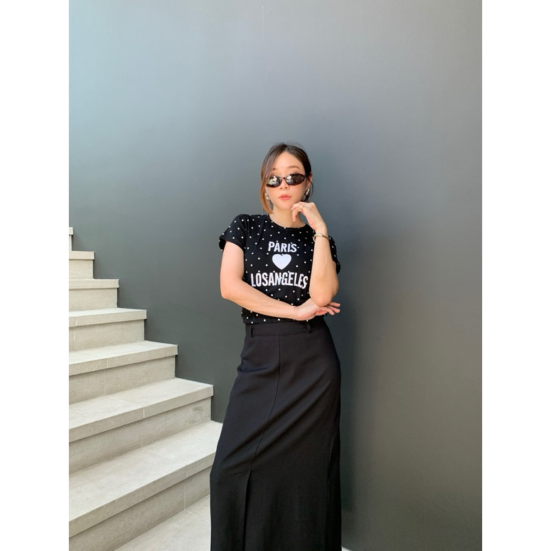 Charlotte irony | Paris❤️LA tee