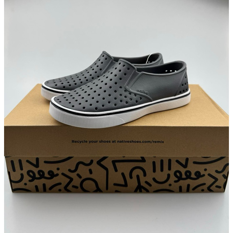 Native Miles (สีเทา) รองเท้าเด็กงานใหม่ | Shopee Thailand