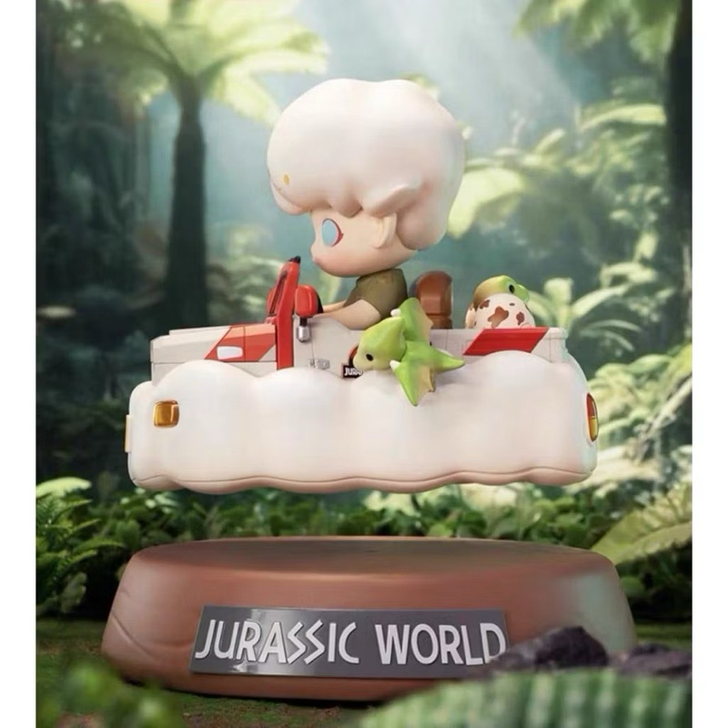 ฟิกเกอร์ DIMOO JURASSIC PARK LEVITATING FLOATING CAR รถลอยได้ ขนาด 20 ...