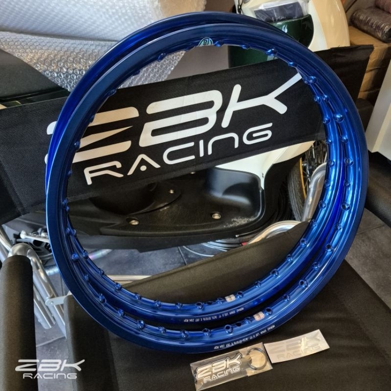ล้อ MORAD SPAIN (หลังเต่า) #ZBK 1.2×17/17 #สีน้ำเงินZBK แถมฟรีพวงกุญแจ ...