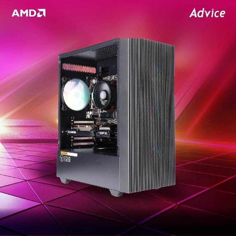 คอมประกอบ Advice : Computer Set AMD #A186 RYZEN 5 5500 AMD RX 6600 8GB ...