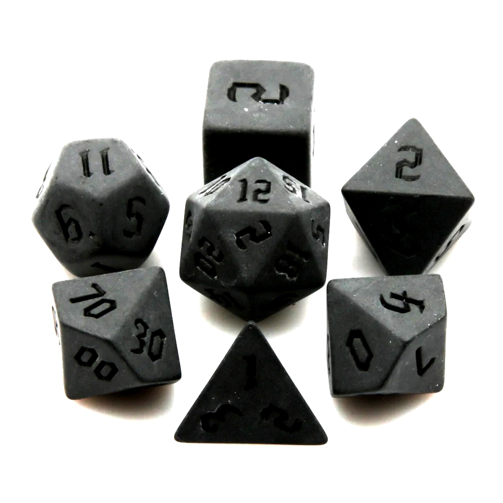 The Shadow Dice Set of 7 | ลูกเต๋า Dice For DnD D&D MTG RPG TRPG เกม ...