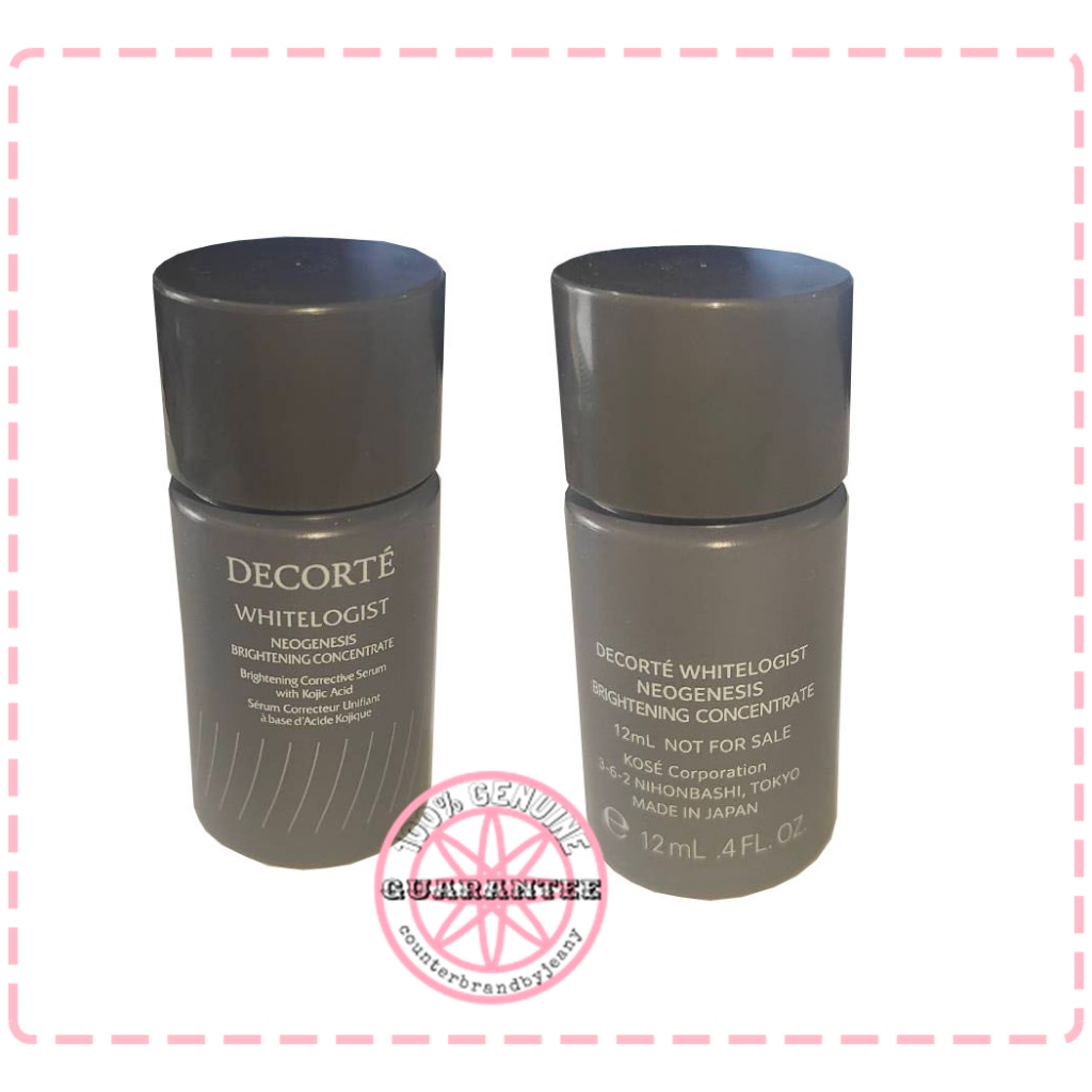 COSME DECORTE Whitelogist Neogenesis Brightening Concentrate 12mL