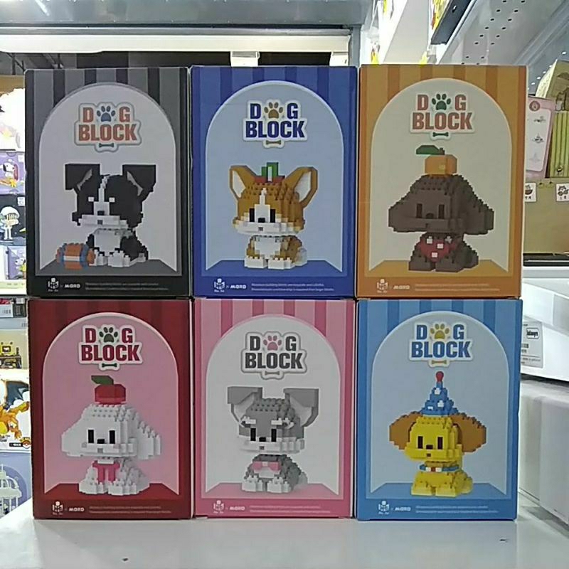 เลโก้ Dog Block ตัวต่อน้องหมาสุดน่ารัก พร้อมส่ง | Shopee Thailand