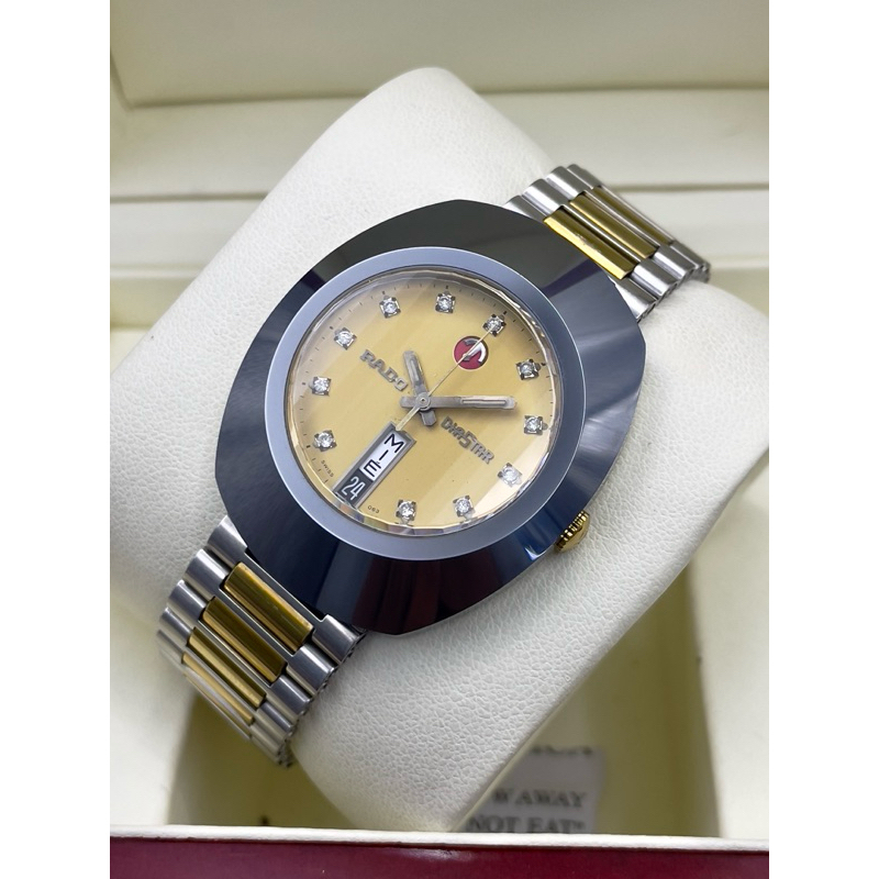 Rado Diastar Automatic Man Watch สองกษัตริย์ ทูโทน นาฬิกามือสองเเท้100% ...