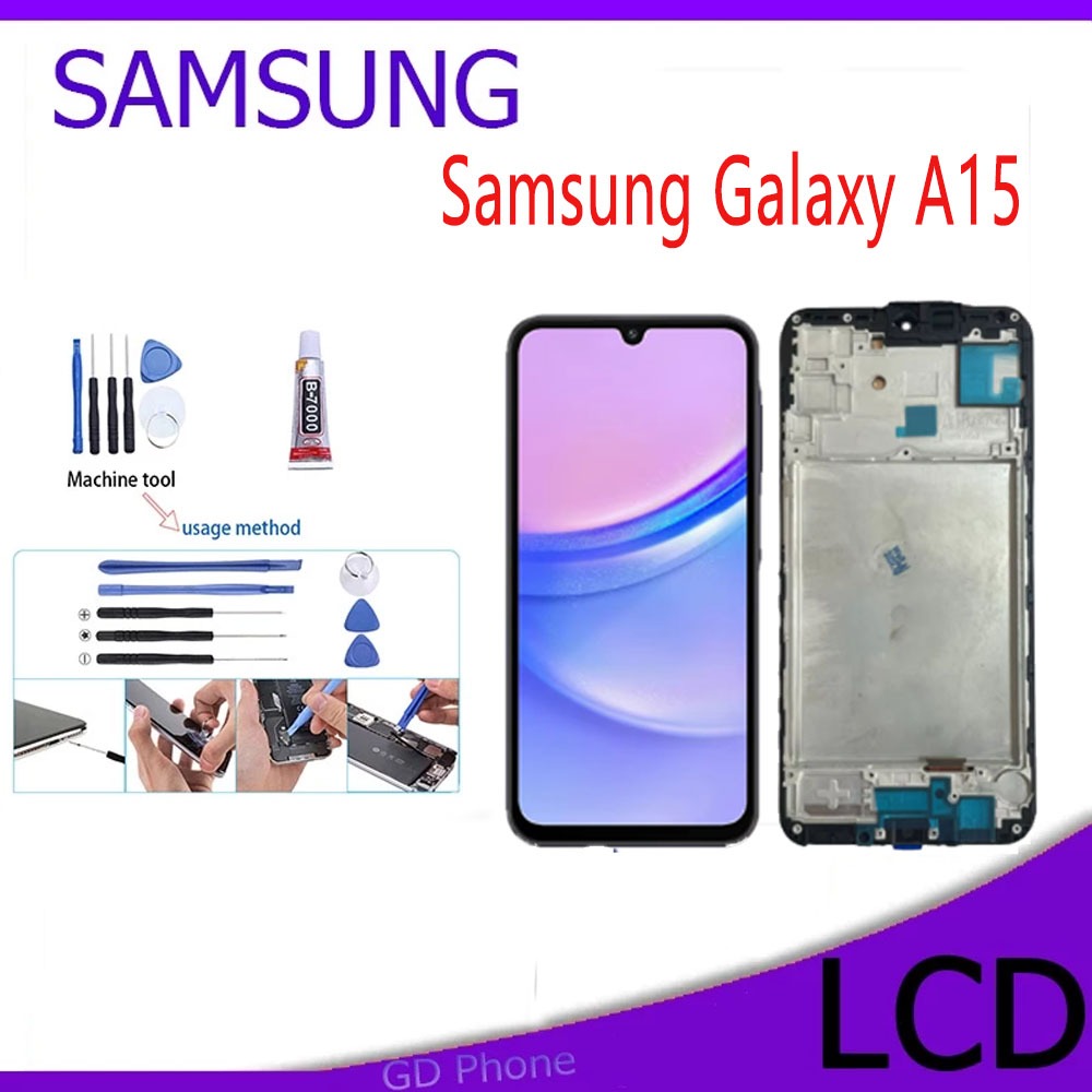 หน้าจอ LCD Display จอ + ทัช Samsung Galaxy A15 อะไหล่มือถือ จอพร้อม ...