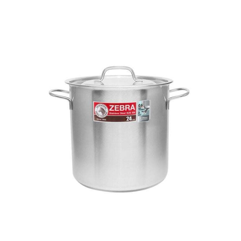 ZEBRA หม้อสตูว์ Friendly Infinity 24x24 ซม. เสริมแผ่นกระจายความร้อน 3 ...