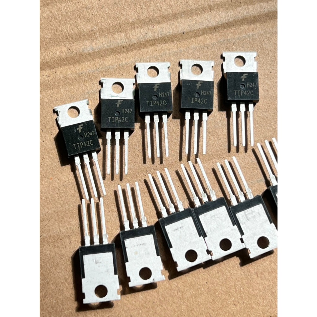 TIP42C Power Transistor เพาเวอร์ทรานซิสเตอร์ ชนิด PNP ตัวถัง TO-220 ...