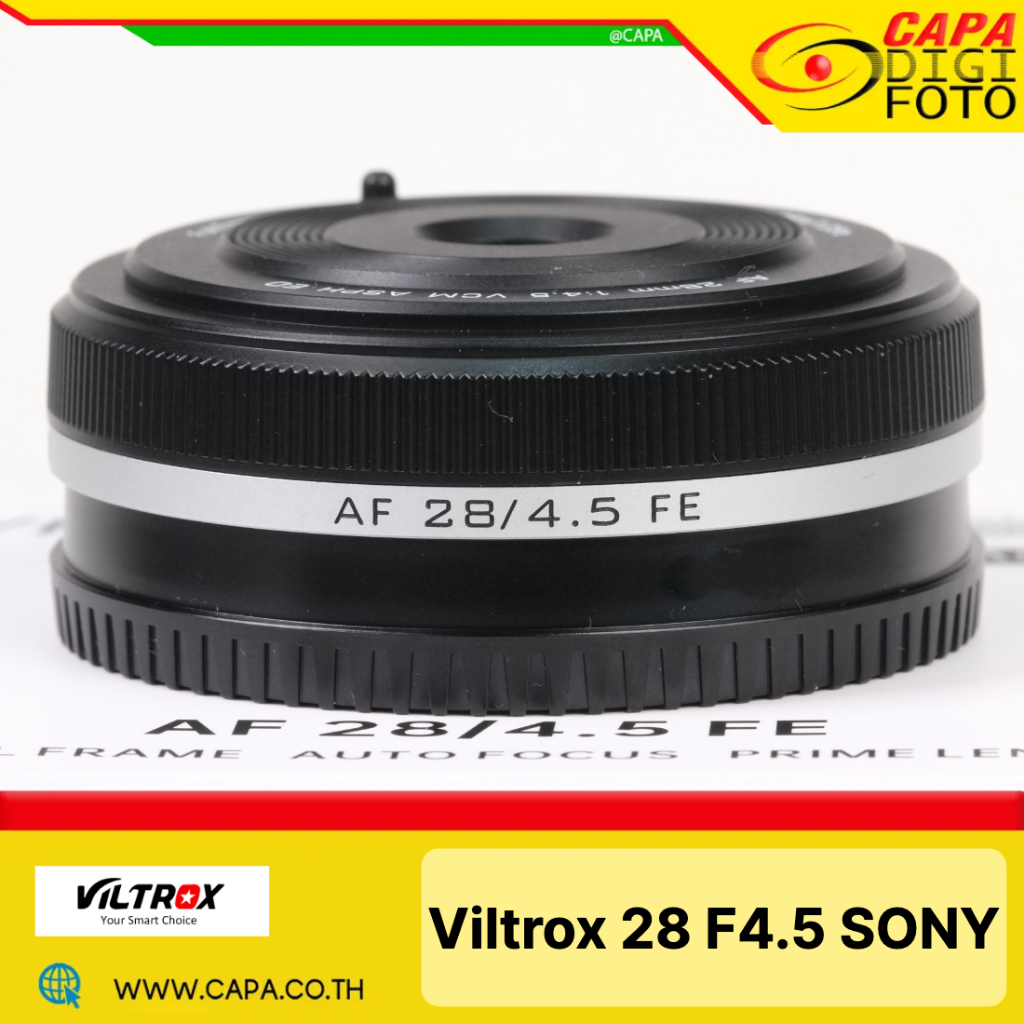 Obiettivo Pancake VILTROX 28mm F/4.5 Per Fujifilm - Ultraleggero, Autofocus, Grandangolo APS-C - Foto 4