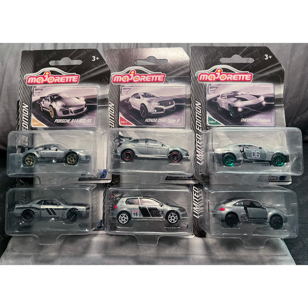 โมเดล รถเหล็ก มาจอเร็ตต์ Majorette Metal Limited Series 5 ครบเซ็ต 6 คัน ...