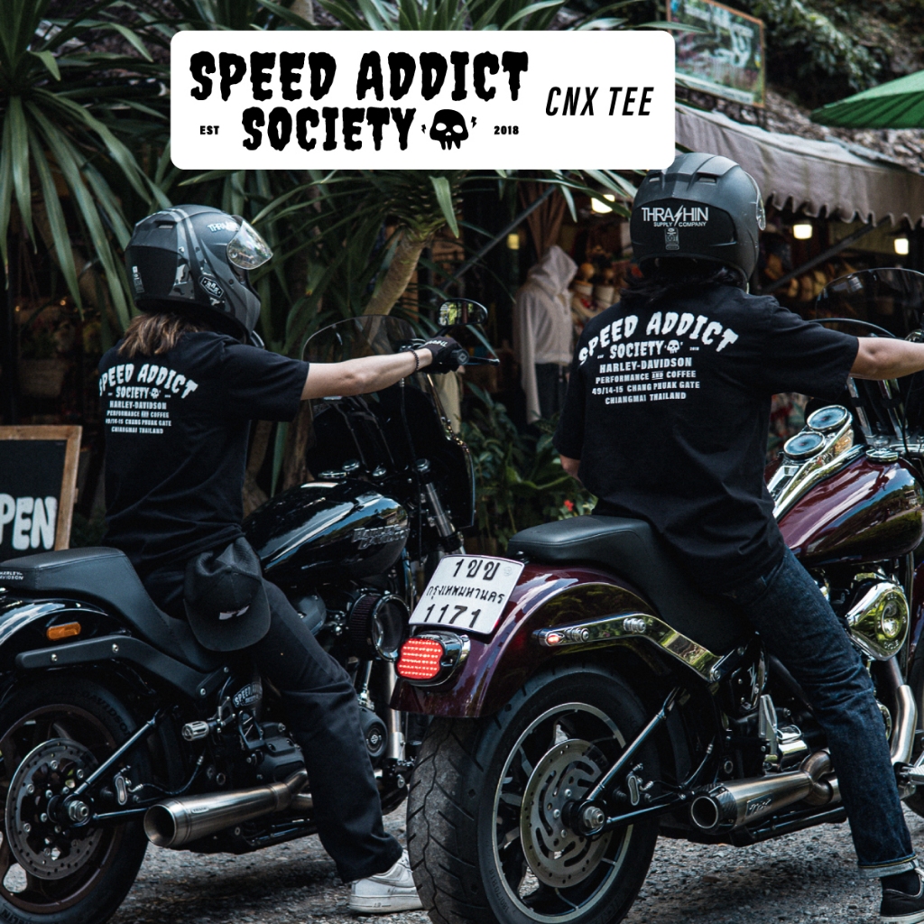 Speed Addict - Original Tee เสื้อยืดผ้าคอทตอน 100% | Shopee Thailand