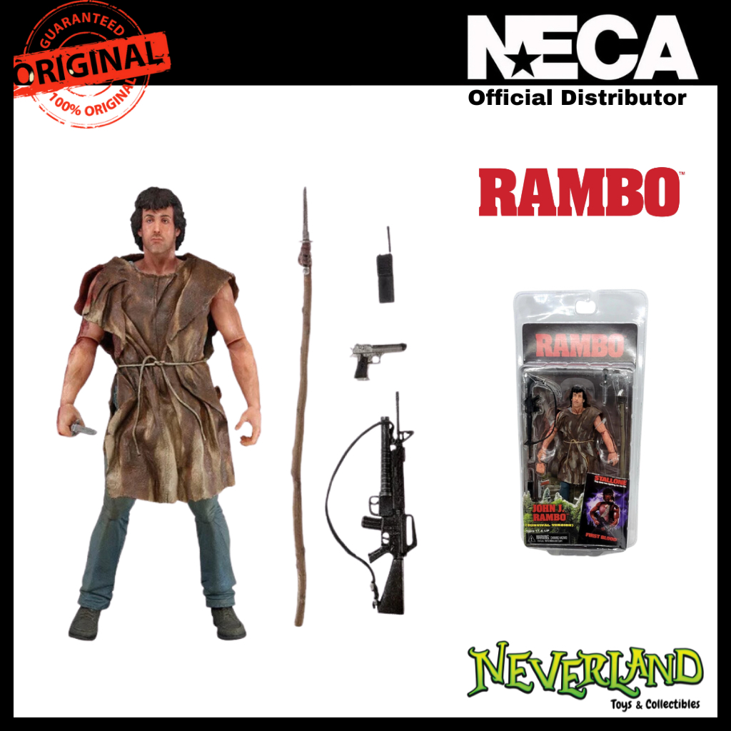 (Sold Out) (NECA) First Blood Rambo Survival Version 7