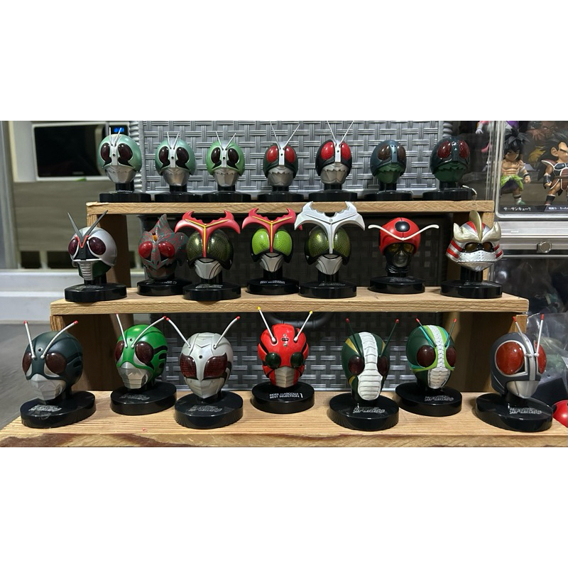 Mask collection kamen rider showa V1 to J (โชวะ) 1/6 | Shopee Thailand