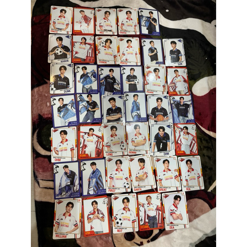 การ์ด GMM Starlympic (GMMTV Starlympic 2024) random card boy