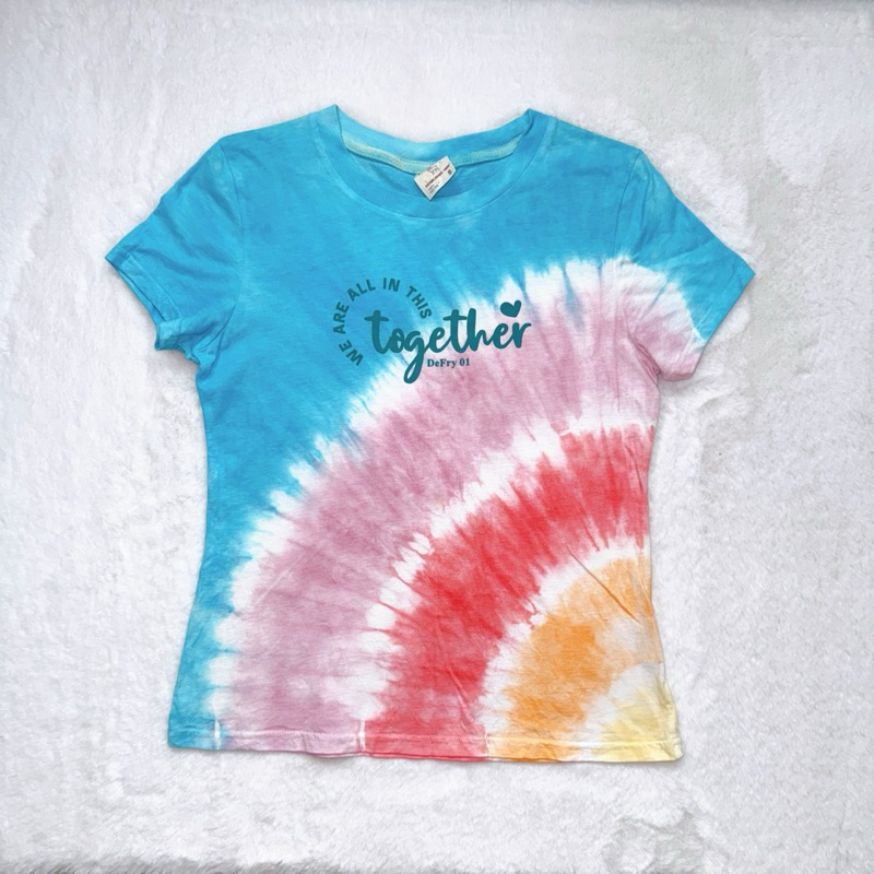 (มือสอง) เสื้อยืดผู้หญิงแขนสั้น Defry 01 ไซส์ S *** ใส่ 1 ครั้ง ...