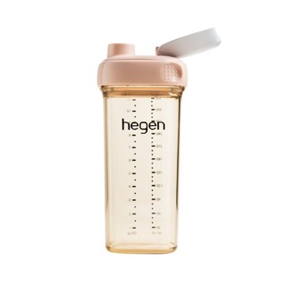 Hegen PCTO chai uống nước dung tích 11 ounce / 330 ml nắp màu hồng không có ống hút Drinking Bottle Pink v2