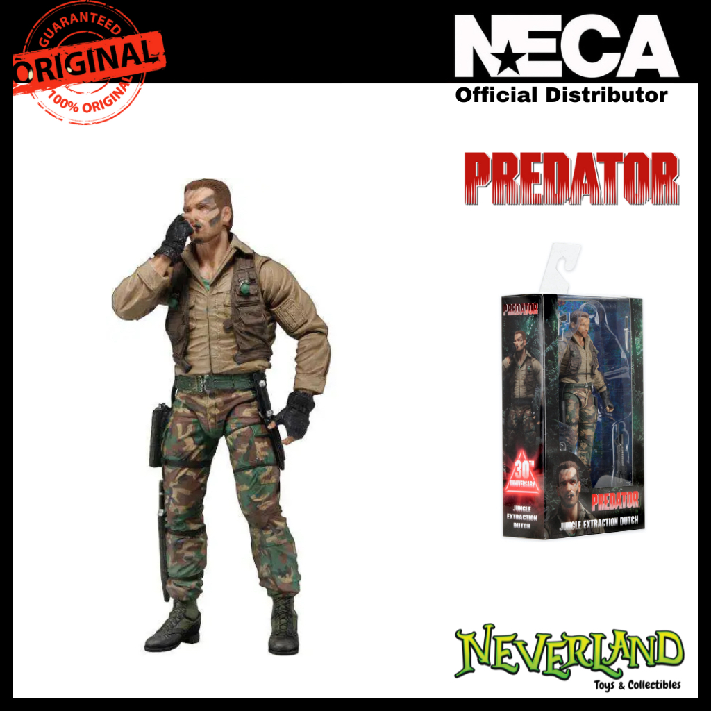 Sold out)(NECA) Predator 30th Anniversary Jungle Extraction Dutch