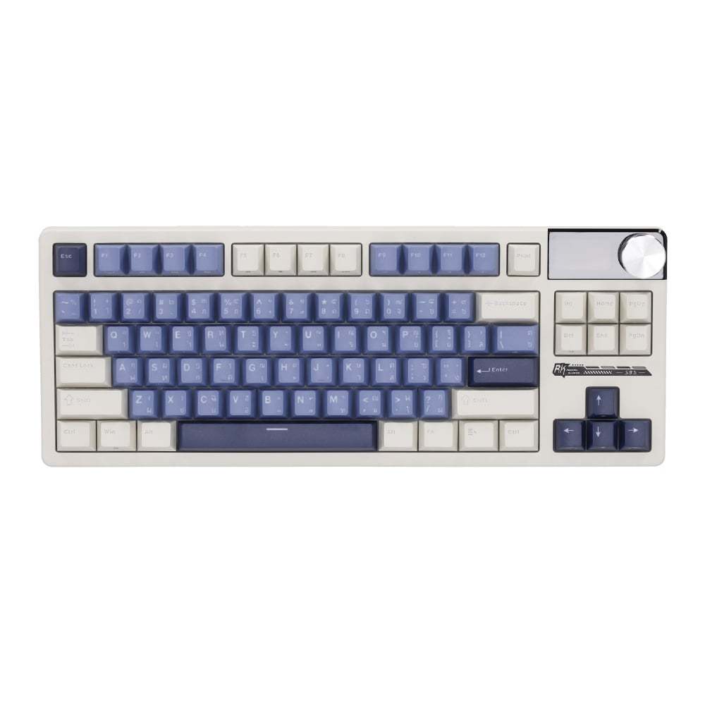 WIRELESS KEYBOARD (คีย์บอร์ดไร้สาย) ROYAL KLUDGE RK S85 (HORIZON BLUE ...
