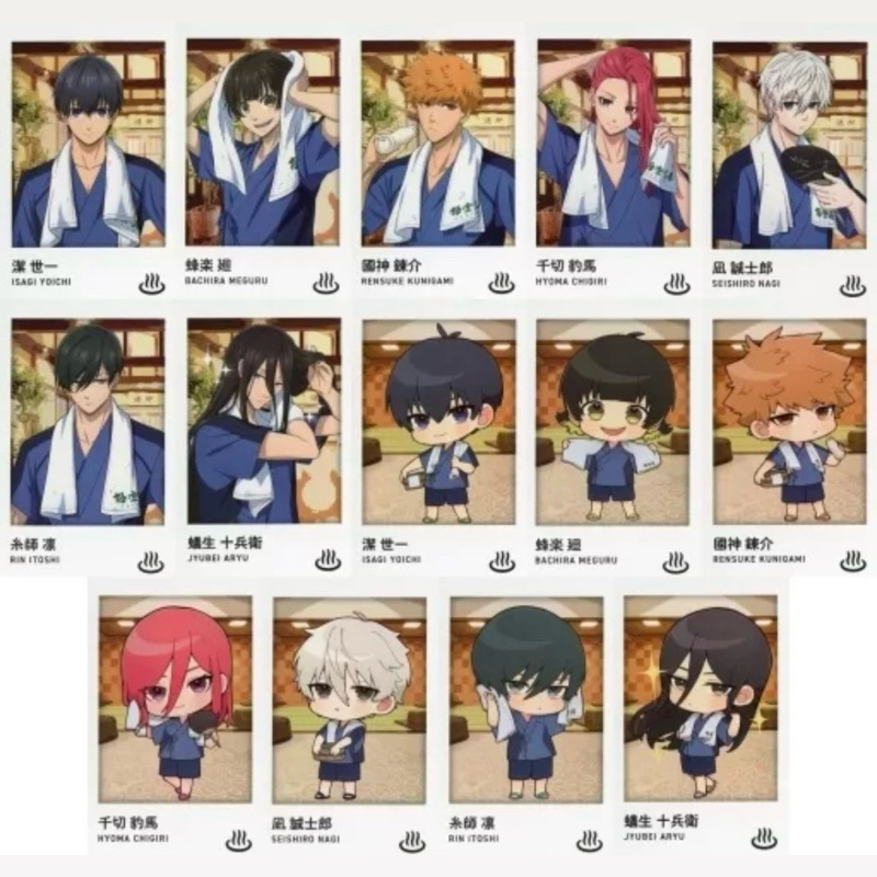 [พร้อมส่งจากไทย]Blue Lock Raku Spa แบบระบุตัวละคร | Shopee Thailand