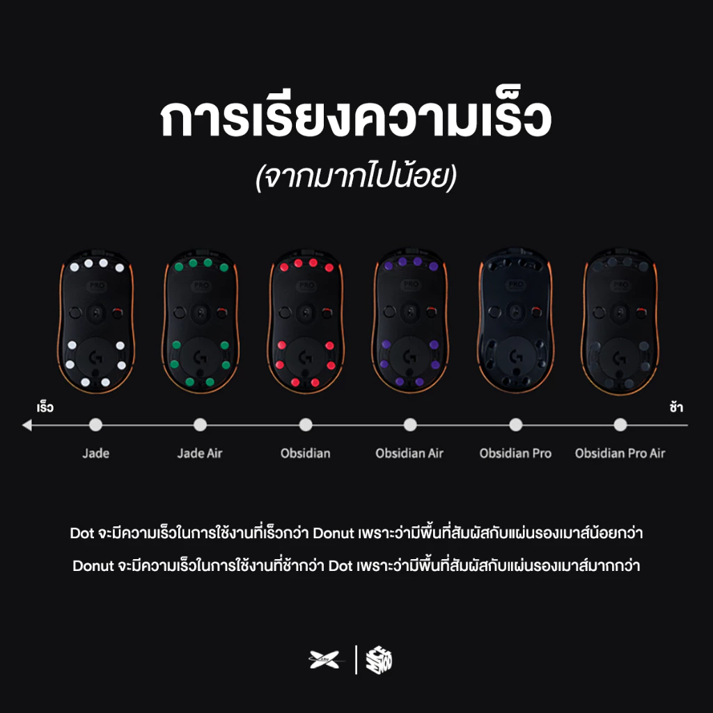 X-raypad Obsidian/Jade