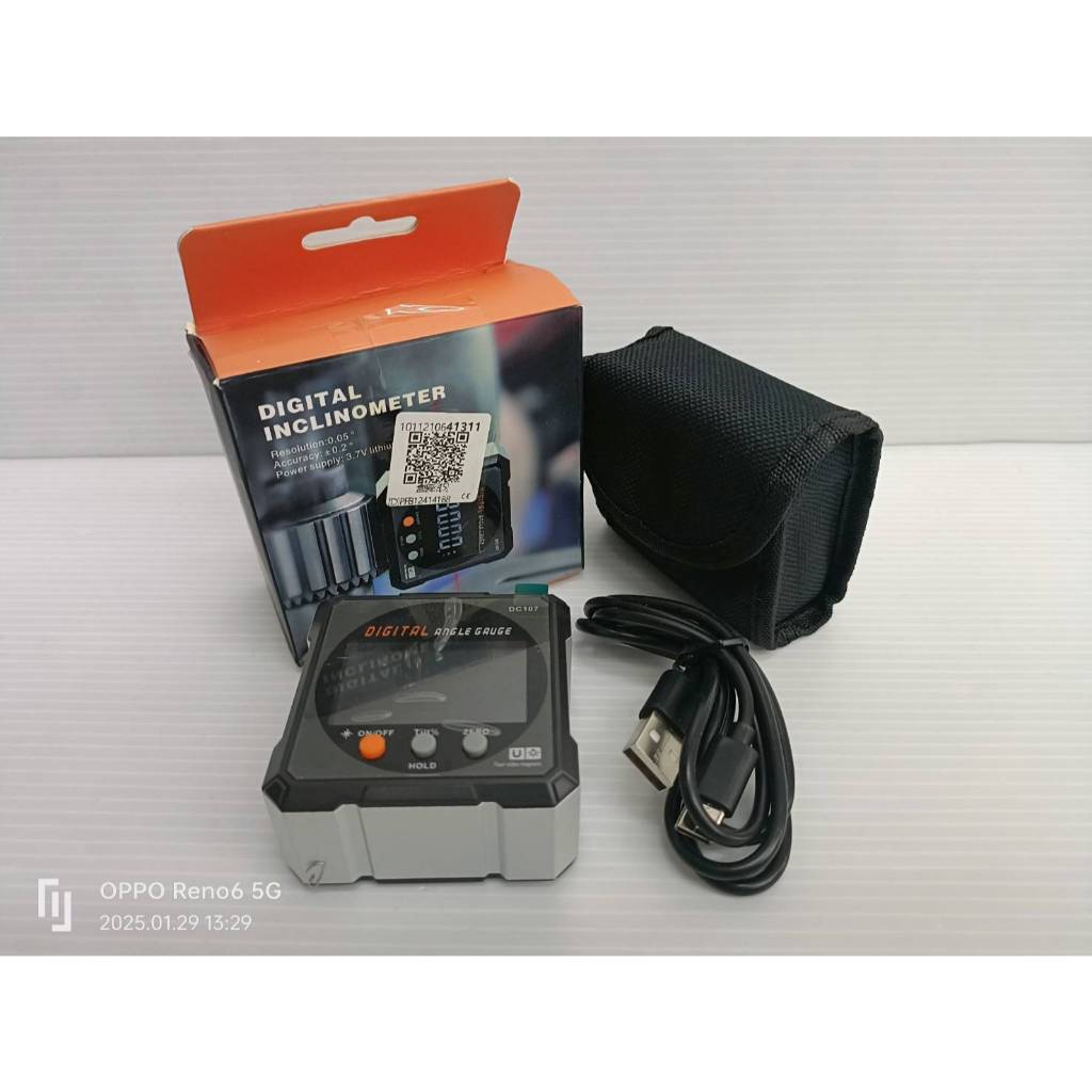 ระดับน้ำดิจิตอลมินิ รุ่น DC107 (มีเลเซอร์) มีแถบแม่เหล็ก จอแสดงผล เมื่อ ...