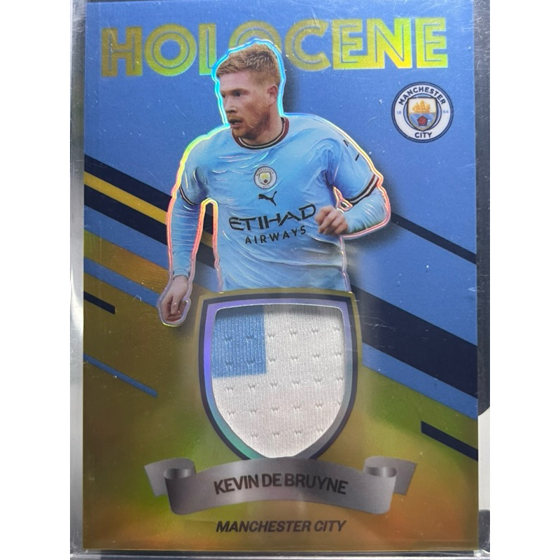 Card Football การ์ดบอล KDB เควิน เดอบรอย พร้อมชิ้นส่วนเสื้อที่เขาสวม ...