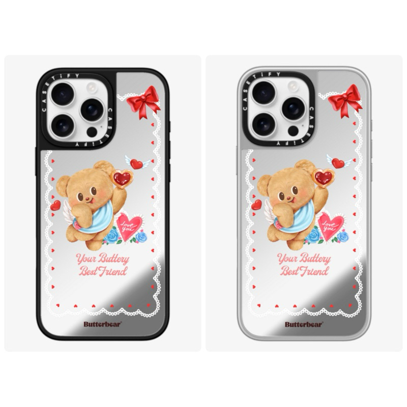 Butterbear CASETiFY 16pro ケース CASETiFY Capa compacta para iPhone 16 Pro Max [leve/1,2 m. 2X