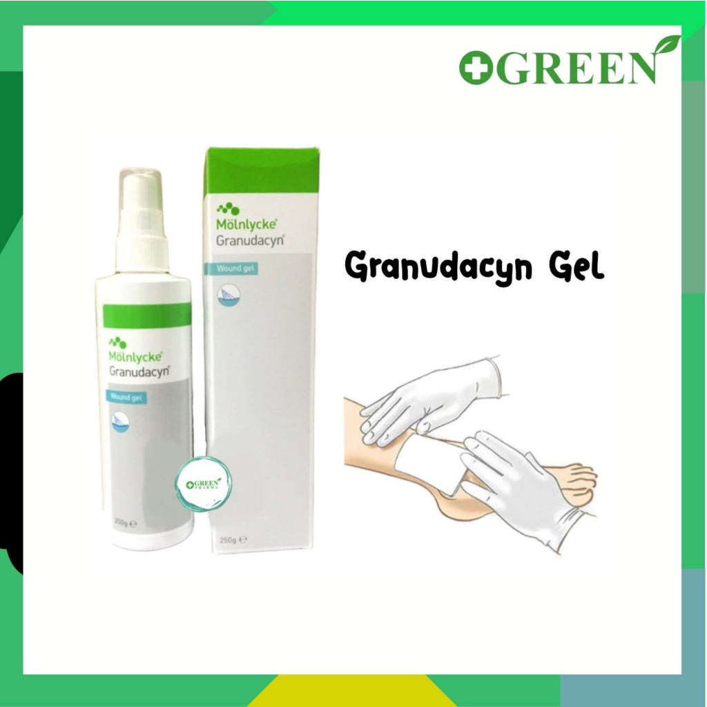 Granudacyn Gel 50 / 250 gm เจลดูแลแผลกดทับ แผลเรื้อรัง | Shopee Thailand