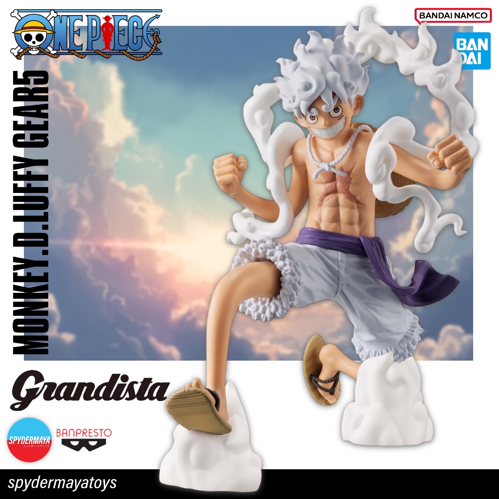 Banpresto Figura d'azione Monkey D. Luffy Gear5 One Piece - Battle Banpresto Figura d'azione Monkey D. Luffy Gear5 One Piece - Battle