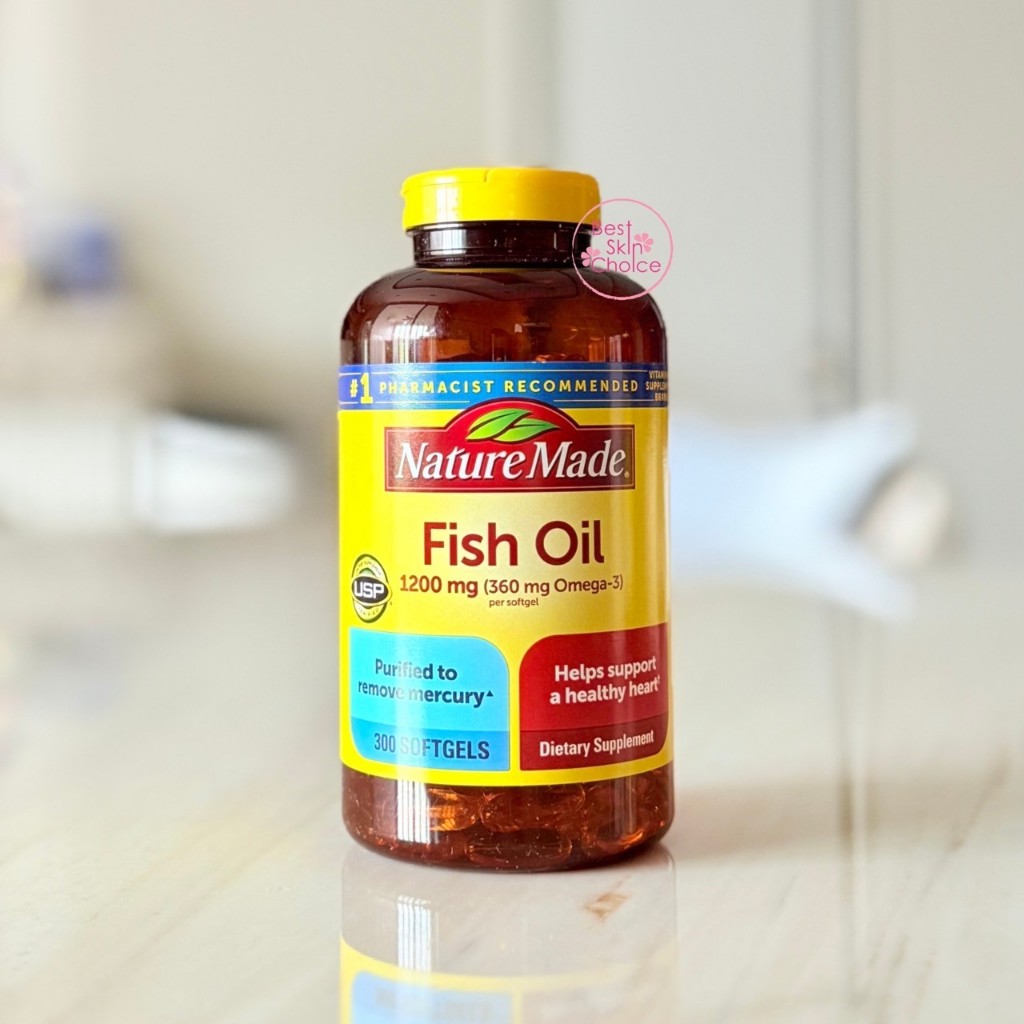 Exp Sep 2027 Nature Made Fish Oil 1200 mg Softgels, Omega 3 Fish Oil ...