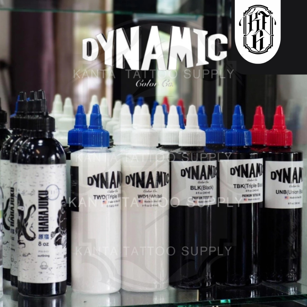 Dynamic ink สีไดนามิก ขนาด 8 oz (นำเข้า USA) สีแท้ 100% | Shopee Thailand