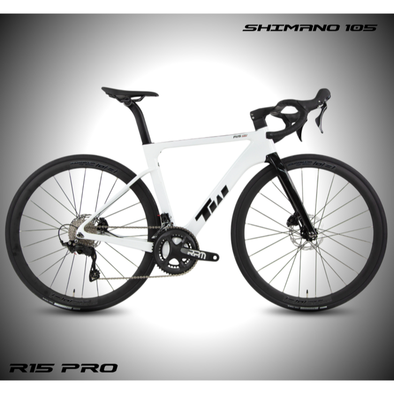 จักรยานเสือหมอบ TWITTER รุ่น R15 PRO 105 24สปีด (ชุดเกียร์Shimano 105 ...