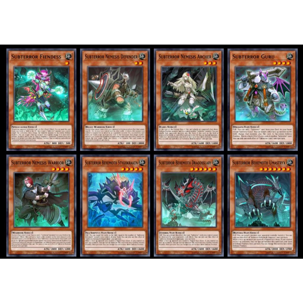Yu-Gi-Oh card Japan Ver lot [Subterror] DeckParts | Shopee Thailand