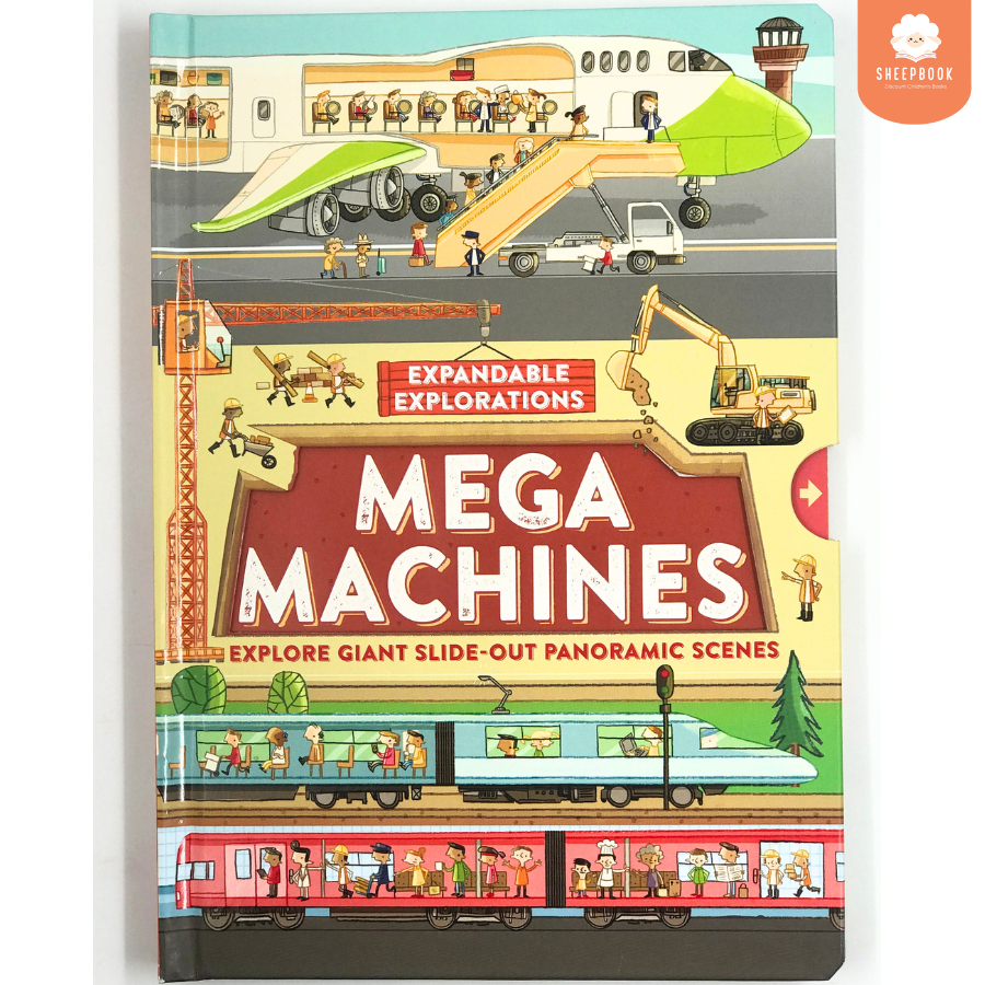 หนังสือ Expandable Explorations: Mega Machines เล่มใหญ่ | Shopee Thailand