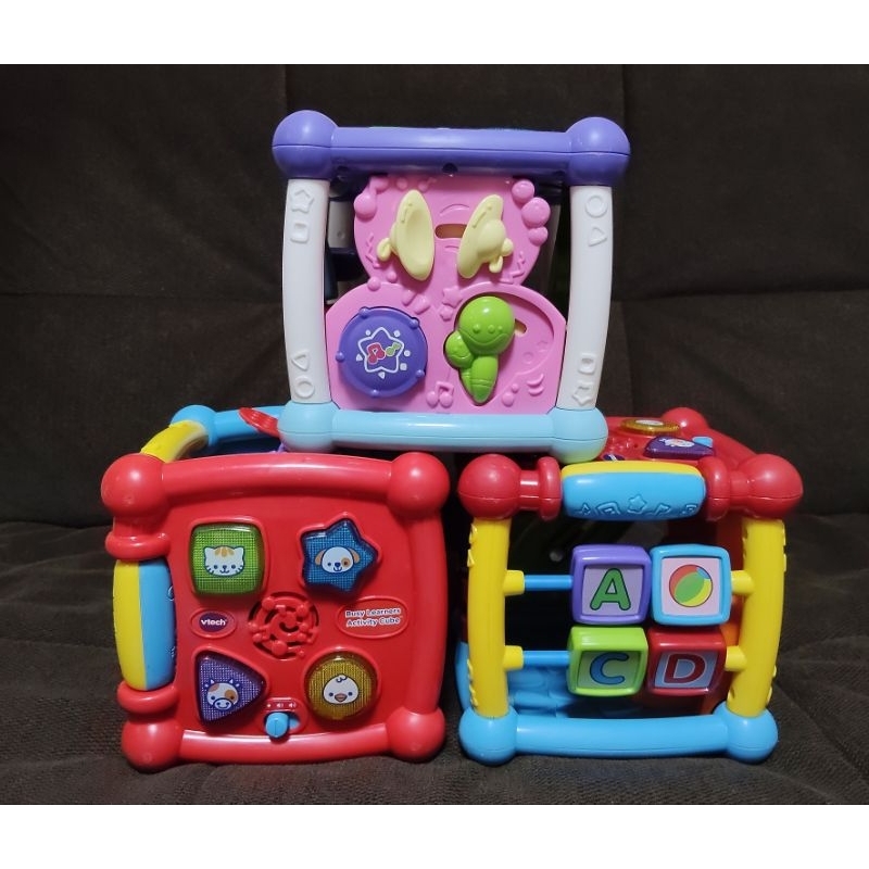 VTech Busy Learners Activity Cube Baby Activity Centers Baby and ...