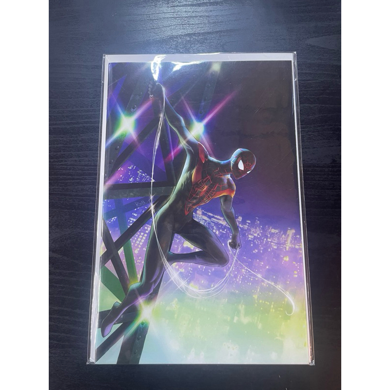 Miles Morales: Spider-Man (Virgin Variant Cover by Rose Besch) | Shopee ...