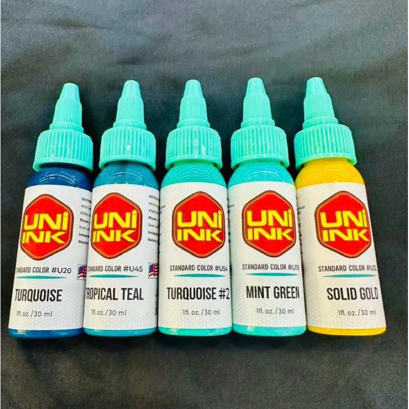 สีสัก UNI INK COLOR ของแท้100% | Shopee Thailand