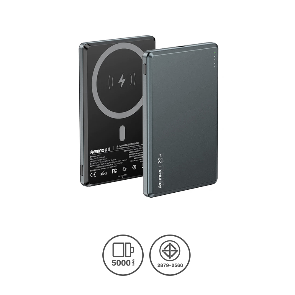 Power Bank 5000mAh Wireless - แบตสำรอง REMAX | Shopee Thailand