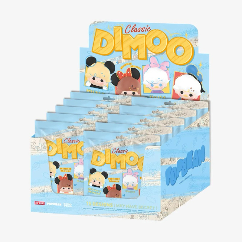 🔥พร้อมส่งจากไทย🔥ยกBox 10แพ็ค POPBEAN DIMOO WORLD × DISNEY Classic ...