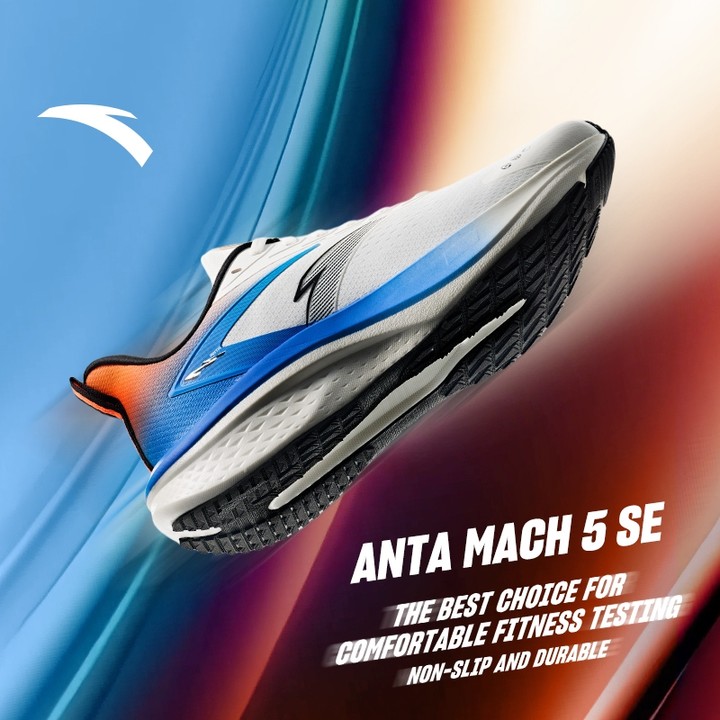 ANTA MACH 5 SE PG7 Cushion รองเท้าวิ่งชาย 1125A5582 Official Store — รองเท้ากีฬา แบรนด์ Anta ของแท้ 100% เช็คราคาจาก Shopee Lazada - รูปที่ 1
