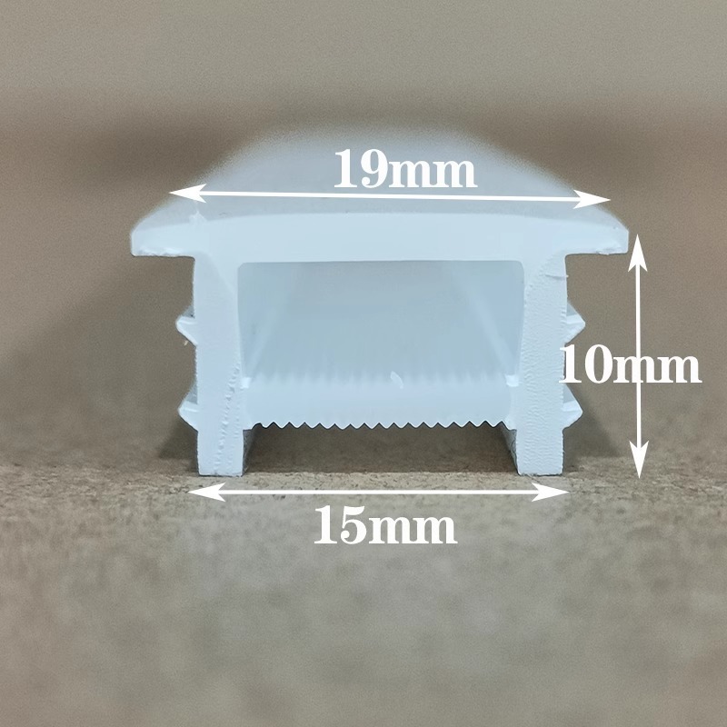 1เมตร 3เมตร 5เมตร รางซิลิโคน Silicone Ribbon Strip แบบฝัง สำหรับ LED ...