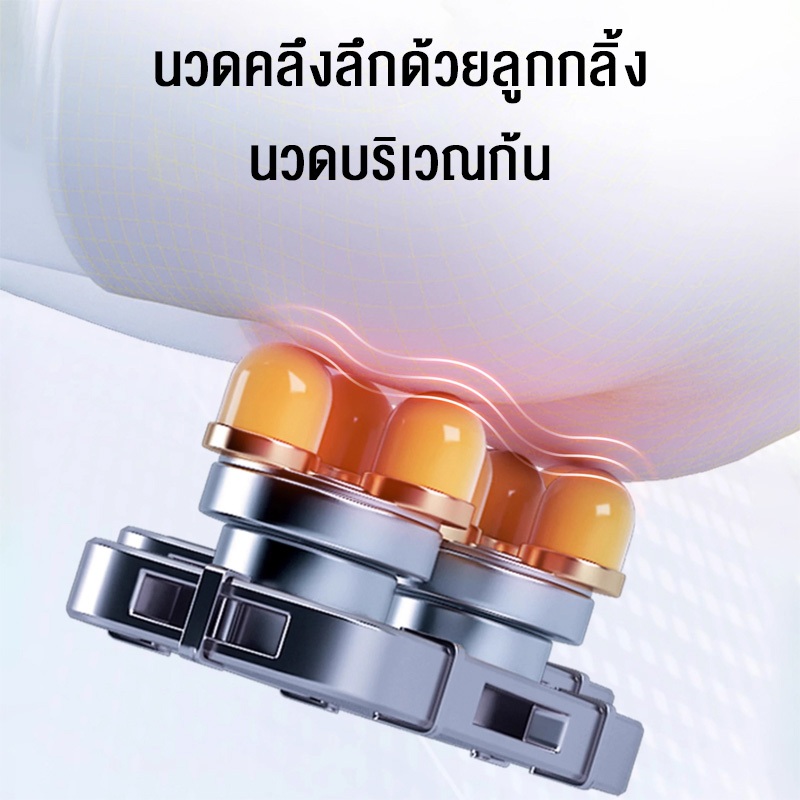 Srabuy รุ่น 2025 เก้าอี้นวดไฟฟ้าอัจฉริยะ มัลติฟังก์ชัน นวดลูกกลิ้ง โหมดยืดร่างกาย นวดเท้า ผ่อนคลายทั่วเรือนร่าง