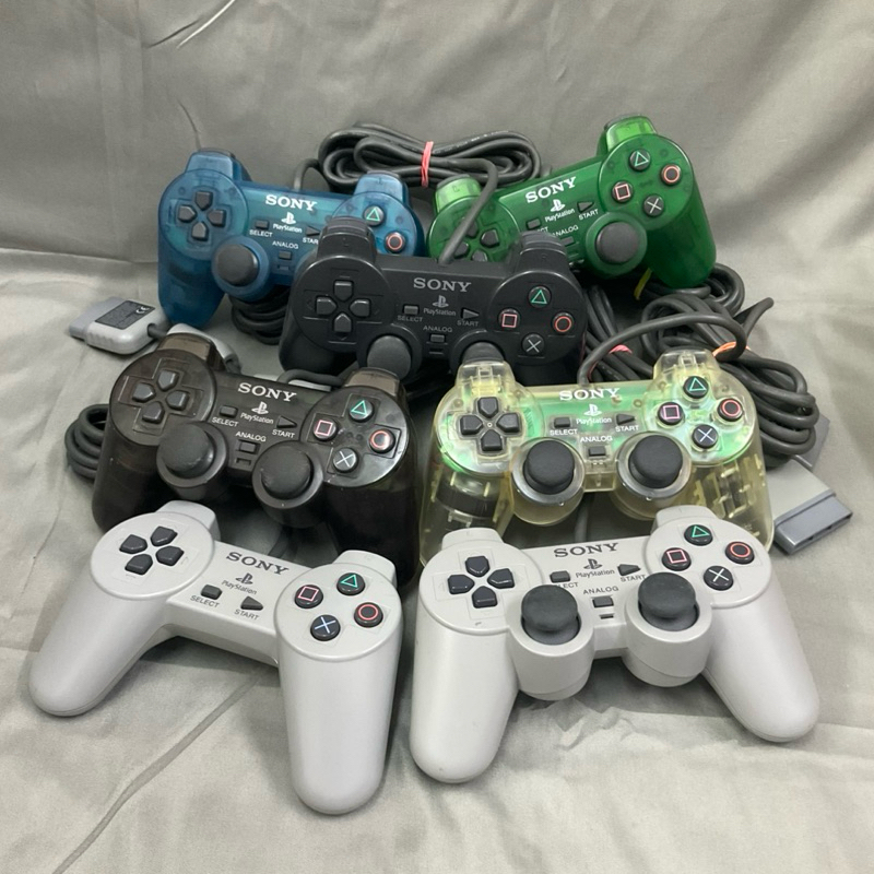 จอย PS1 | PSOne ของแท้ ps 1 Controller สีเทา สีพิเศษ แบบธรรมดา และ ...
