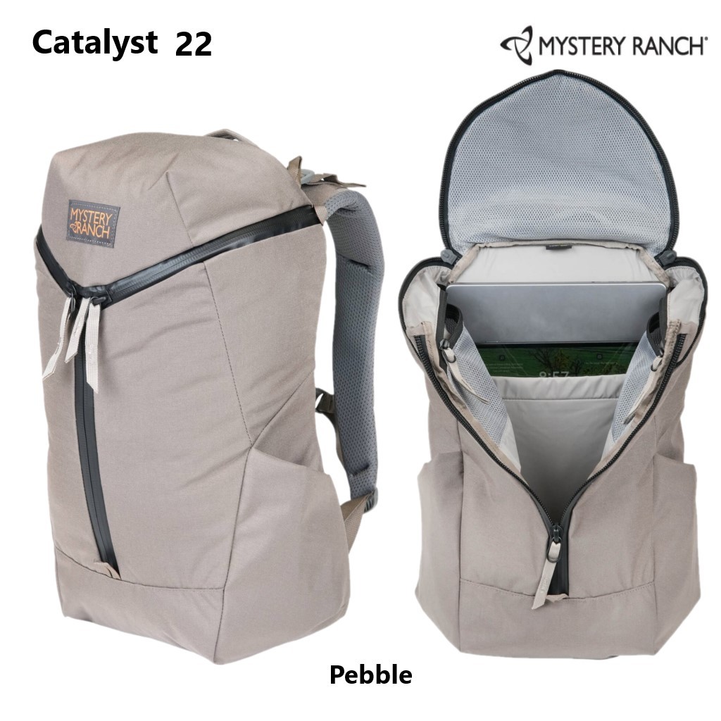 Mystery Ranch Catalyst 22 เป้เดย์แพค 3-ซิปเปิดได้กว้าง มีช่องใส่แล็ปท็ ...