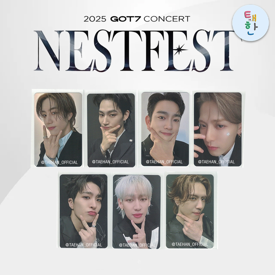🔥ส่งด่วน ส่งทันที🔥 [GOT7] เฉพาะการ์ด PHOTOCARD EVENT ของ CONCERT