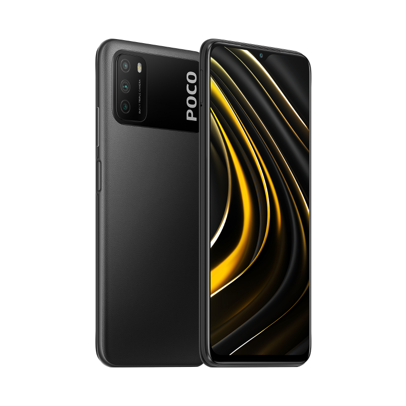 Xiaomi POCOM3 (4+64GB) หน้าจอ6.53นิ้วFHD+ แบต6000mAh 1.48MP AI Triple ...