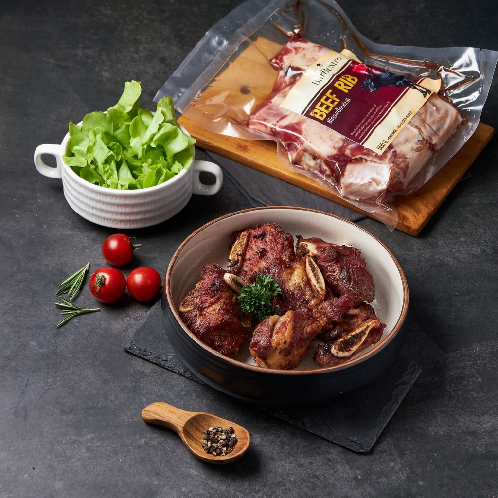 BarBestro ซี่โครงเนื้อวัวดรายเอจ 21 วัน (Brandy Dry-Aged 21 Days Beef ...