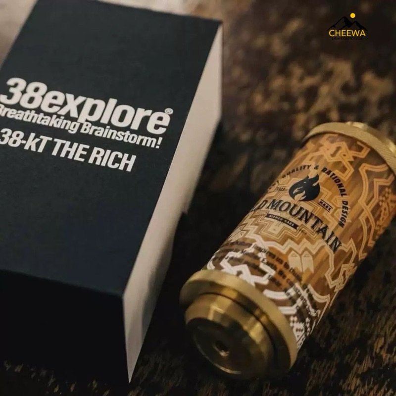 PREORDER‼️38explore MIYABI RICH GO OUT x OLD MOUNTAIN ดวงไฟ
